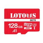 مموری کارت LOTOUS ظرفیت 128 گیگابایت 667x، کلاس A1، UHS-I U3