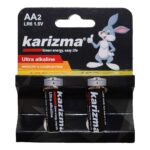 باتری قلمی karizma مدل LR6 Ultra Alkaline ولتاژ 1.5 ولت