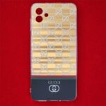 گارد لیزری هفت رنگ سامسونگ Galaxy A04 با دور ژله ای شفاف ضد لغزش