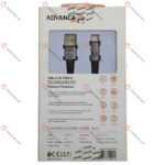 کابل شارژ و انتقال داده تایپ سی Advance Media مدل A-C4 - تصویر 2