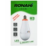 لامپ اضطراری LED روناهی 20 وات مدل 1059 - تصویر 2
