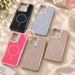 قاب گوشی سامسونگ Galaxy A57 مدل Case Pro مگ سیف استند دار با محافظ لنز متالیک